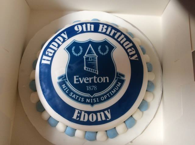 Everton Cake Top - Topcake Ireland